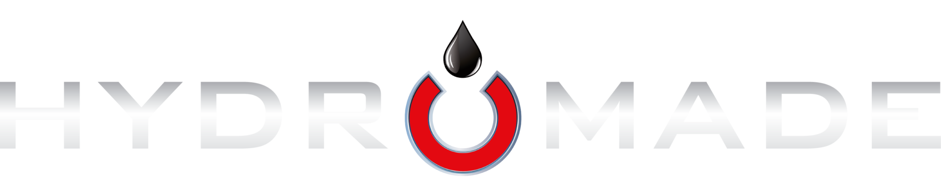 Hydromade logo zilver